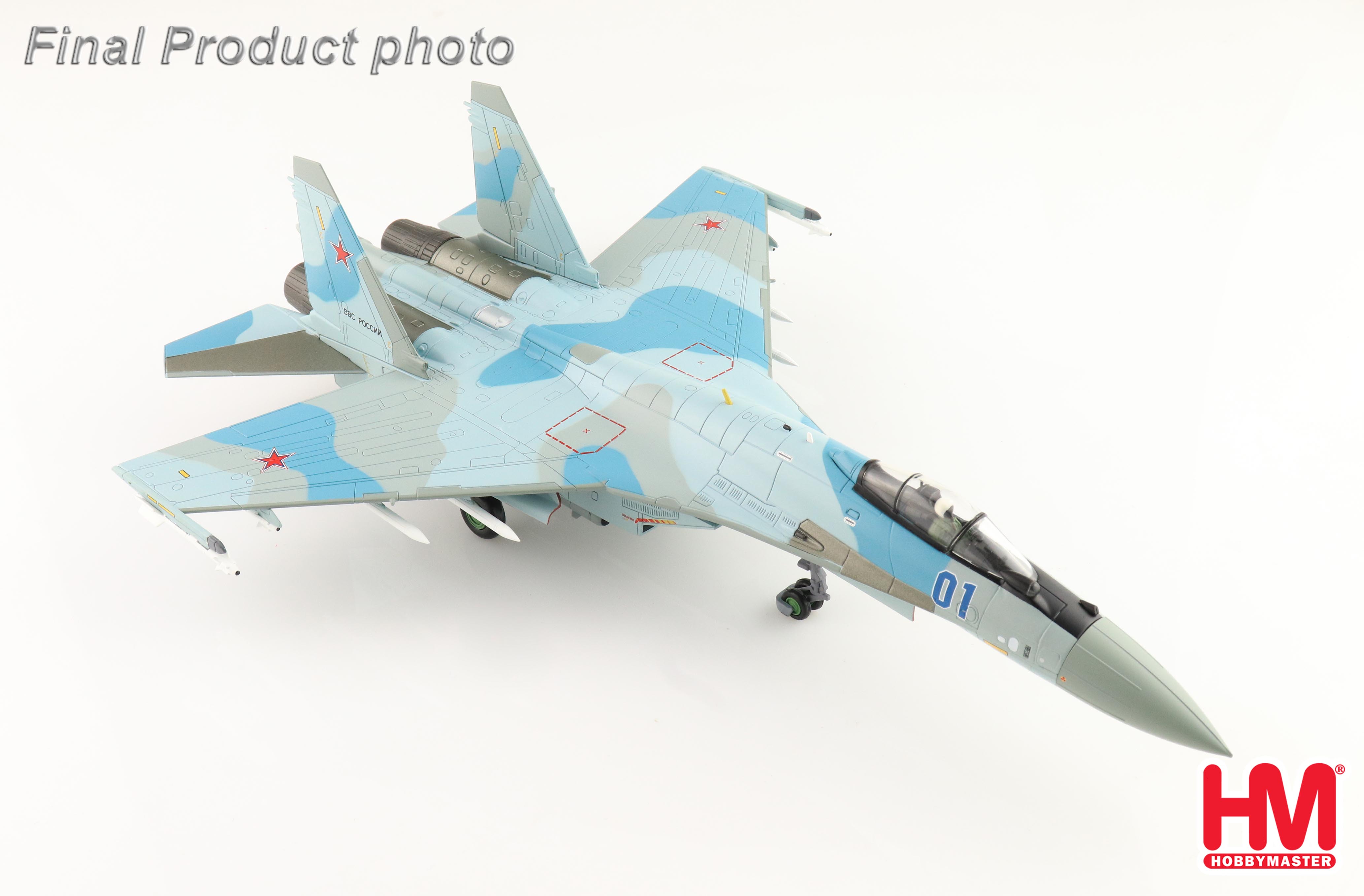 【注記あり】HOBBYMASTER SU-35S FLANKER HA5708 Su-35S Flanker-E 1:72 Diecast Model - Hobby Master HM-HA5708
